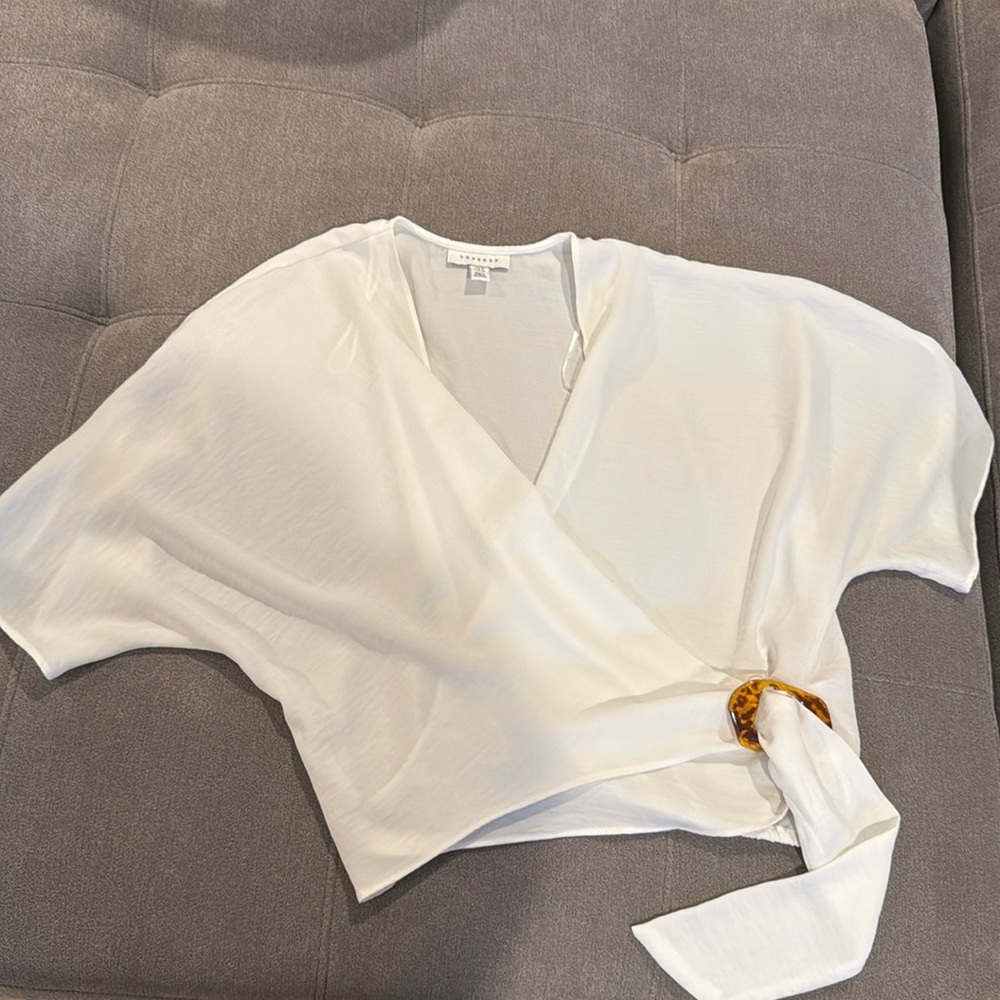 Top shop size 6 shirt